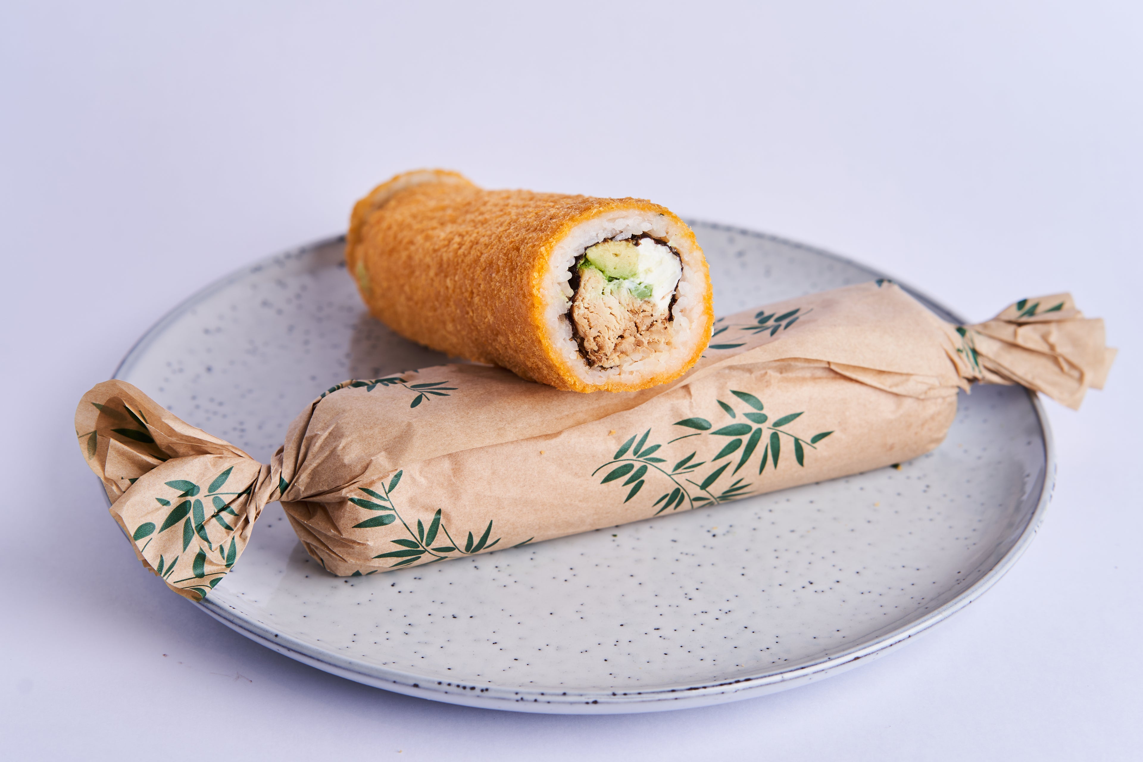 Promo handrolls 4x (Pollo teriyaki, palta y queso crema)