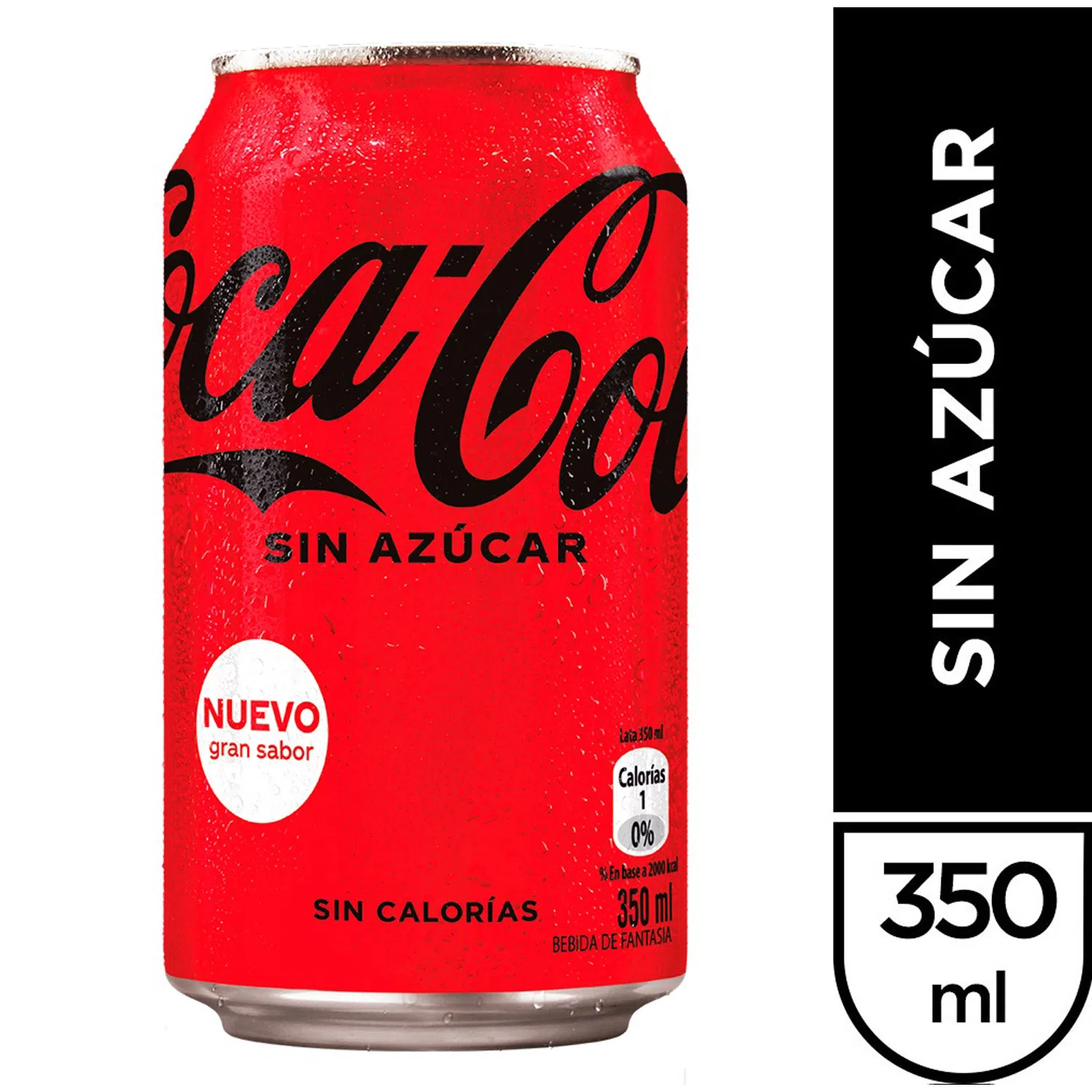 Coca Cola Zero Lata 350cc